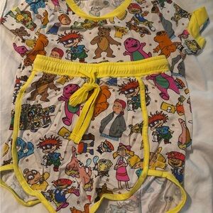 Wei Wei bamboo 2pc short daywear, NWOT